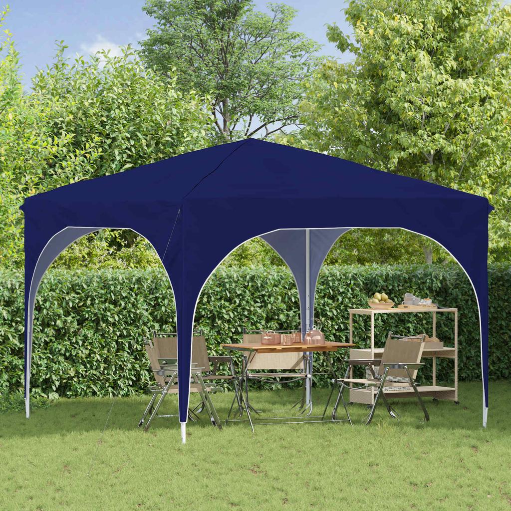 Pop Up Party Tent 290 X 290 X 245 Cm Blue