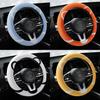 Customizable Plush Cartoon Steering Wheel Cover For Cars Soft And Cozy Winter Style