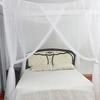 Breathable Mosquito Net Canopy 4 Corner Post Drape Netting  For Full/Queen/King Indoor Outdoor