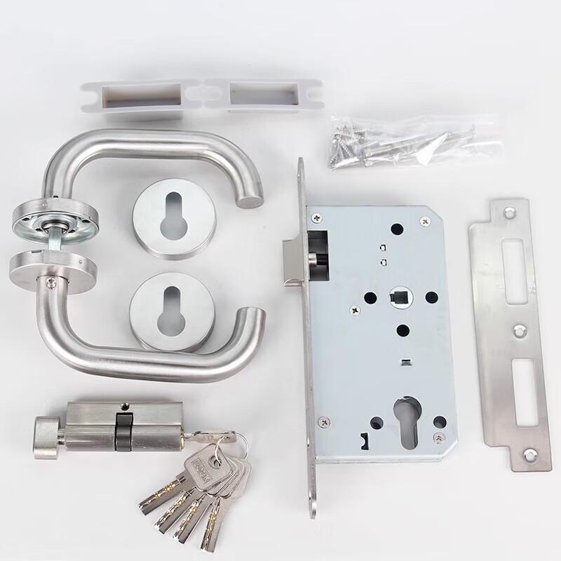 Liju Hong 304 Stainless Steel Fire Door Lock Set