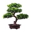 Modern Zen Artificial Tree Sculpture Plastic Designs Low Maintenance Home Ornament For Indoor Space