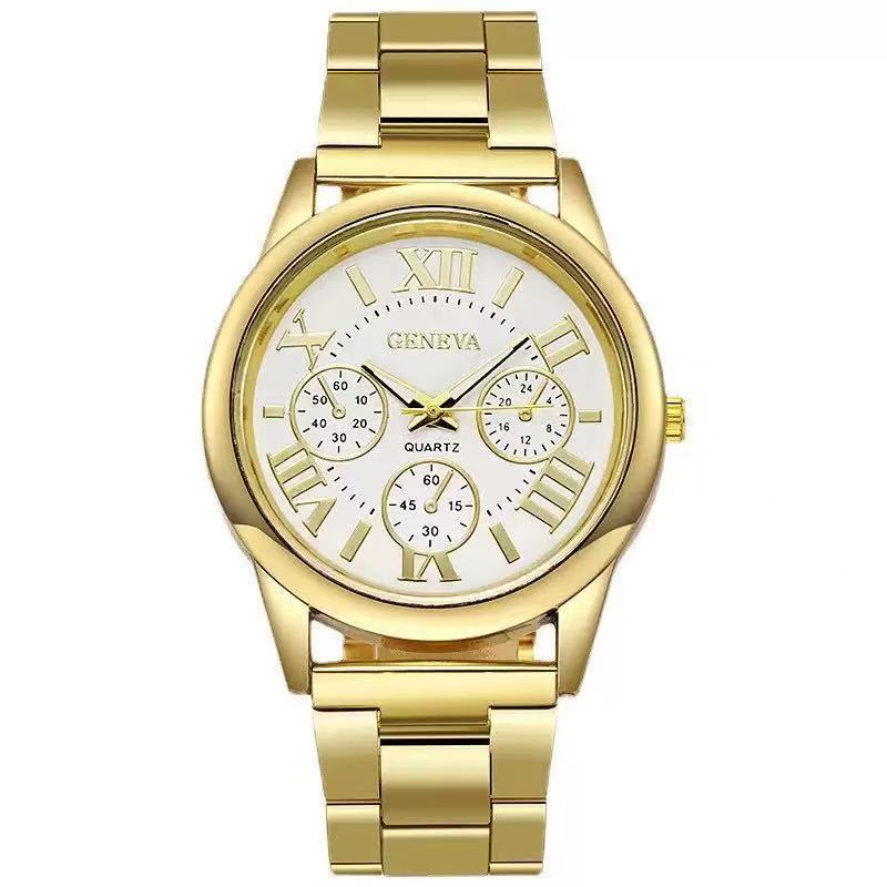 Mens Watch With Quartz Movement And 24hour Indicator For Business Professionals