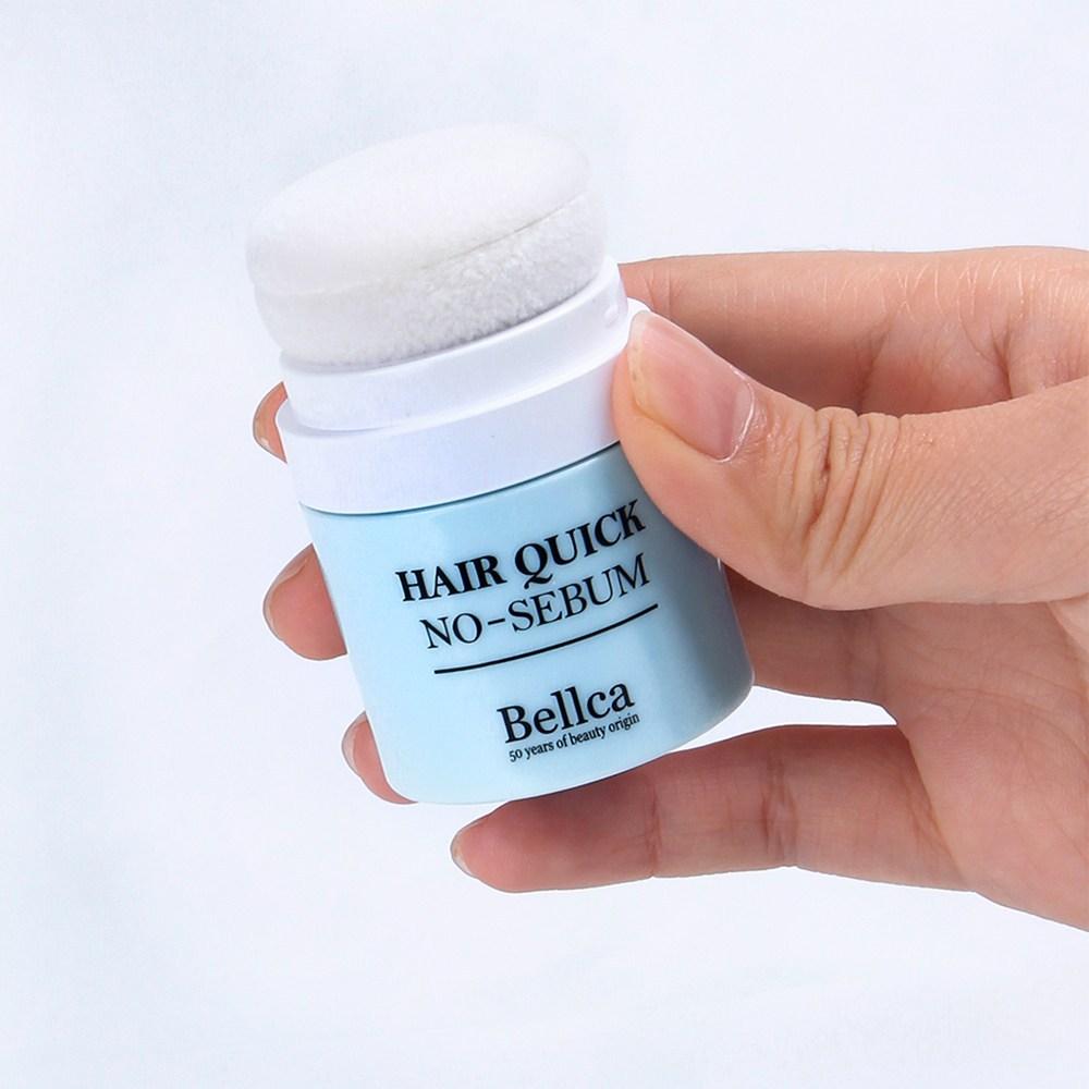 Belka Hair Quick No-Sebum Powder 8g, oily hair revival item, hair-specific no-sebum bangs oil, crown odor, 1 piece