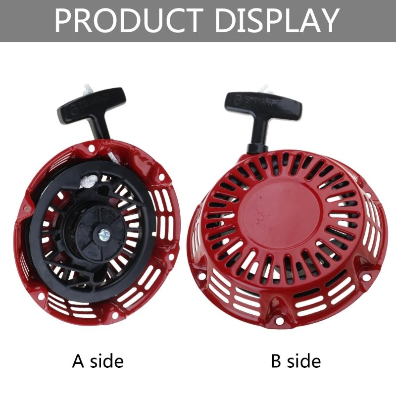 Pull Start Pull Starter Recoil Starter Pulley Replacement for GX120 GX160 GX200