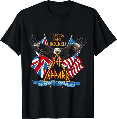 Official Def Leppard Let's Get Rocked T-Shirt