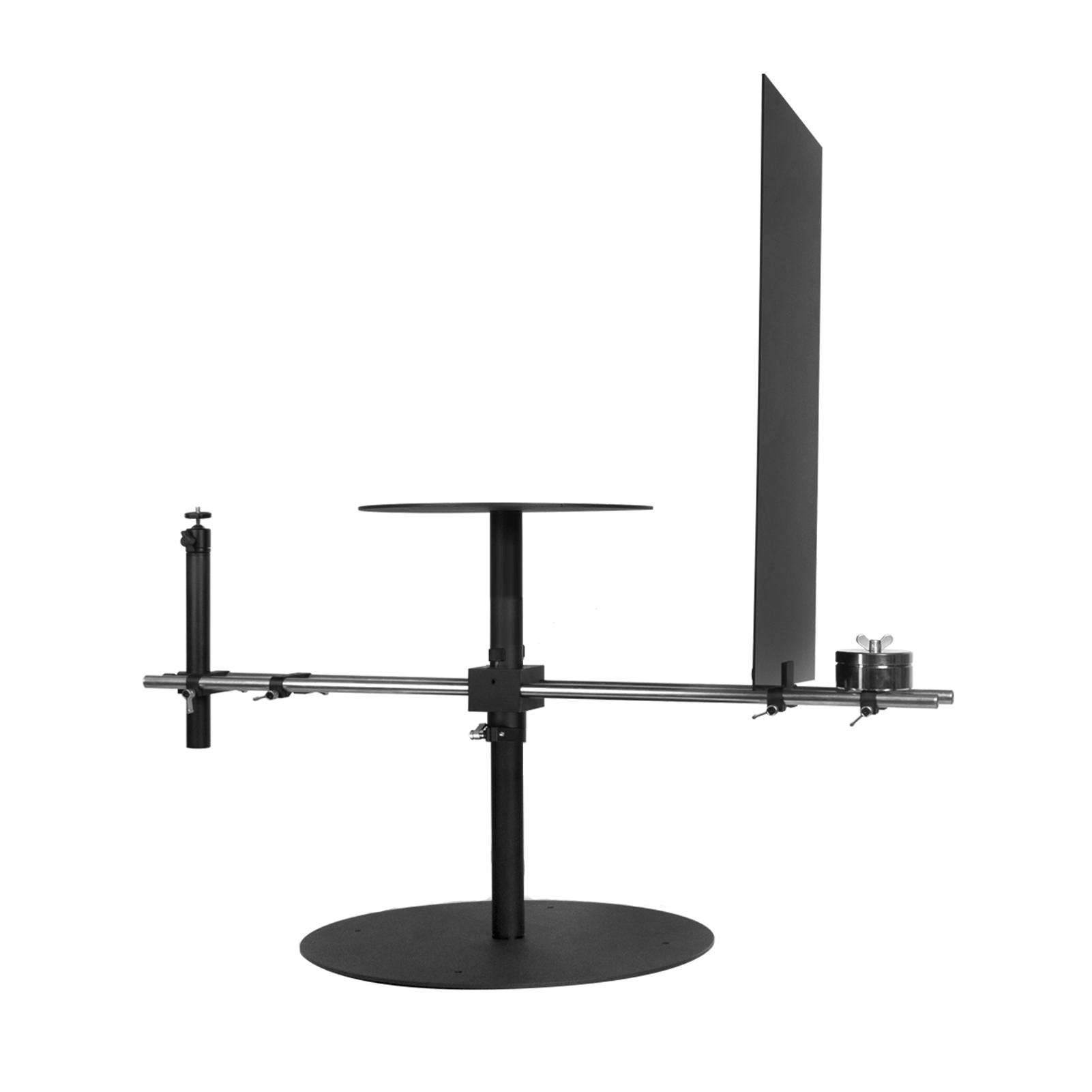 

DF DIGITALFOTO V30 Вращающаяся на 360 градусов установка для видеосъемки Вращающаяся платформа для фотосъемки из металлического материала чёрный