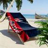 New England Patriots Logo Aufdruck Strandtuch, Großes Weiches Schnelltrocknendes Handtuch für Strand Camping Schwimmen