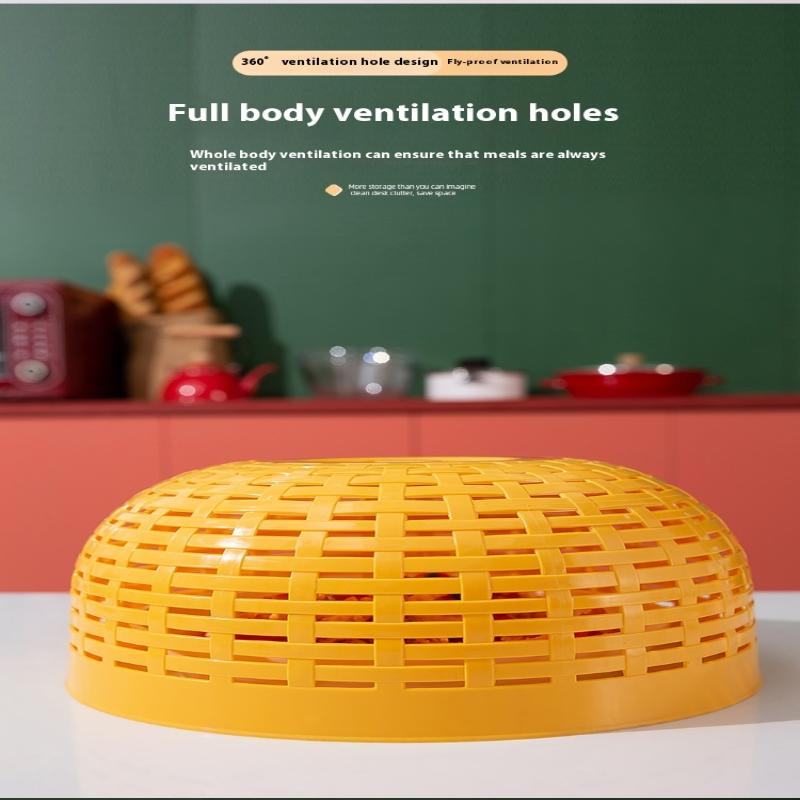Staubdichte Lebensmittelabdeckungen Kunststoff Wiederverwendbar Haushalt Küche Buffet Party Praktischer Obstkorb Schüssel Zeltabdeckung