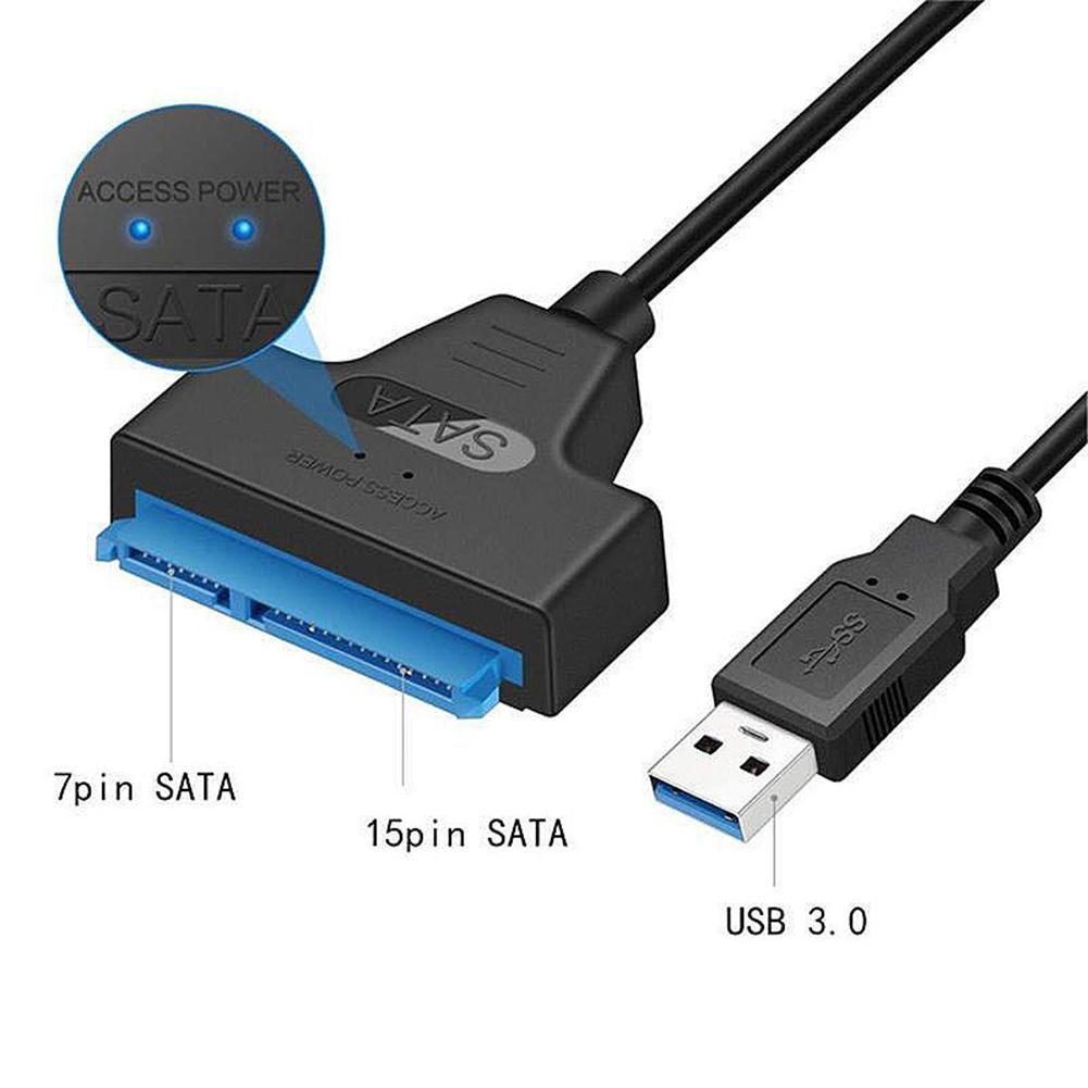 Festplattenadapterkabel 2,5 Zoll USB Easy Drive Kabel Festplatte Easy Drive Leitung SATA22 Pin String Oral Line