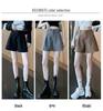 Women's Summer Black A-Line High Waist Casual Sport Shorts, 2023