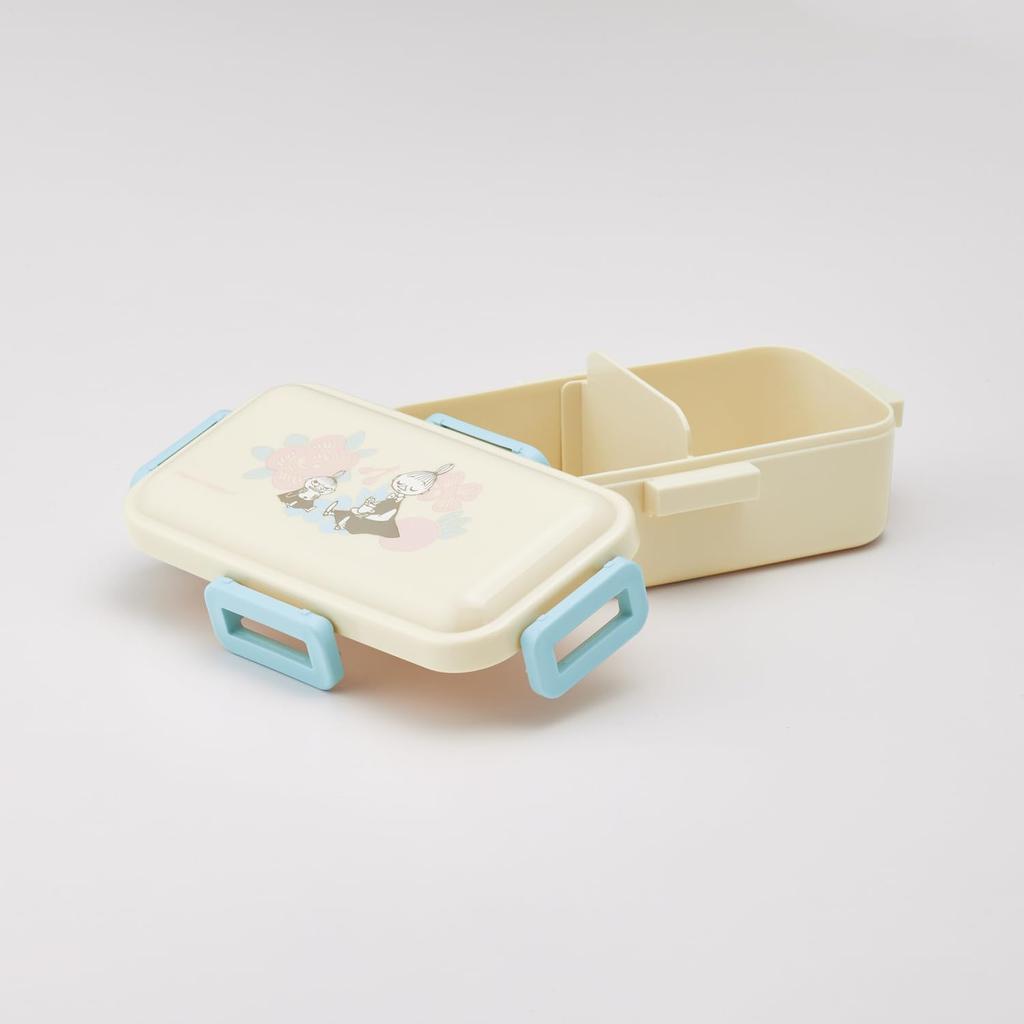 Skater Bento Soft Made in Light PFLB6AG Box, 530ml, Antibacterial, Filling, Dome-Shaped Lid, Japan, Moomin, Color,