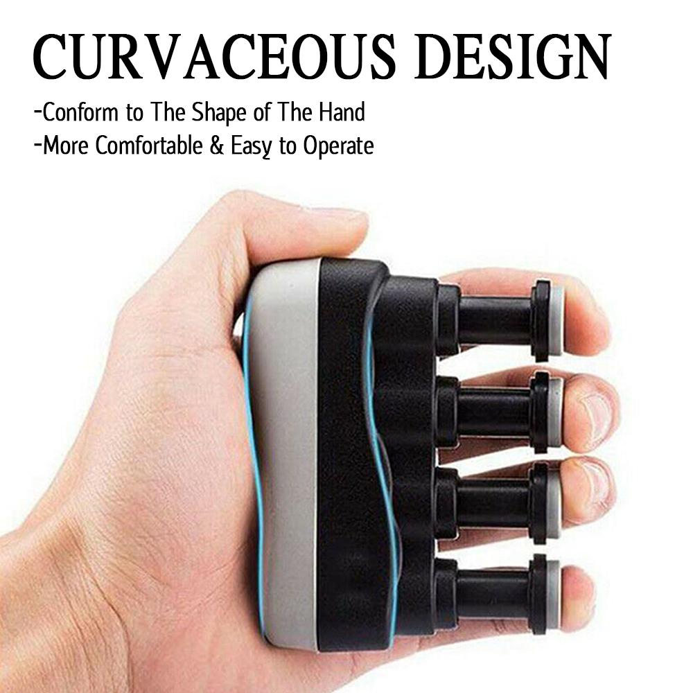 Finger Strengthener - Hand Grip Trainer for Piano, Guitar, Bass, Ukulele, Zither and More - Plastic Material, Lightweight