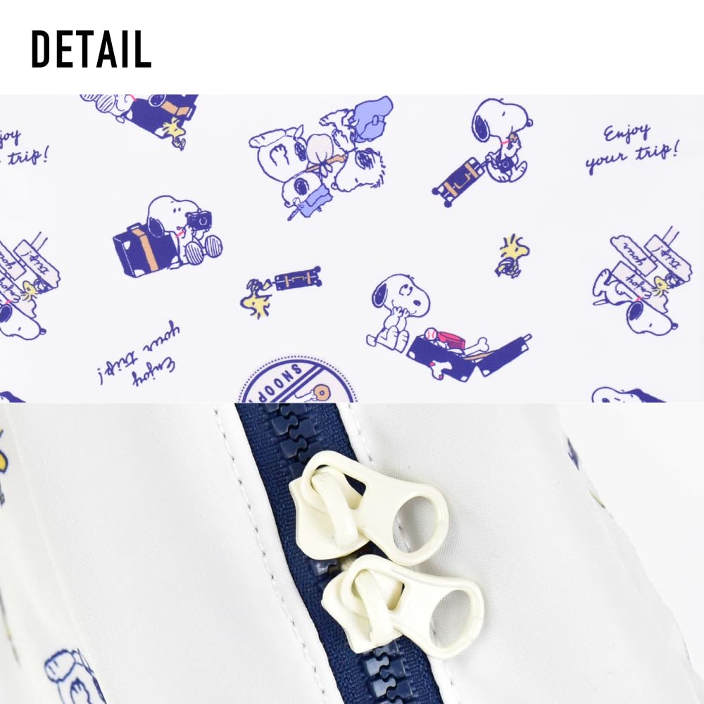 Travel pouch, 2-way hanging, toiletries, enjoy your trip, Snoopy, SPMS-173