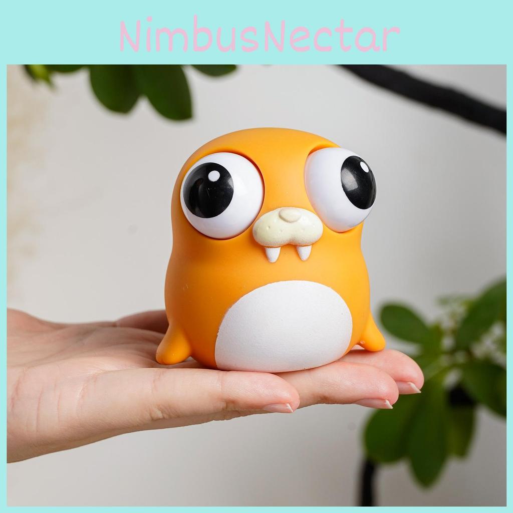 Walrus Cute Animal Shaped Pressing Toy Relaxation Cognitive Development Gift
