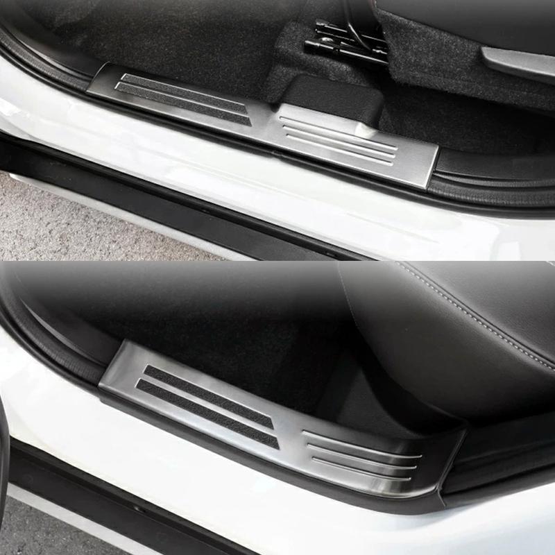 Auto Threshold Protection For Suzuki Fronx 2025 Car Door Sill Scuff Plate Pedal Trim Accessories Styling External Stickers