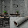 1PC Waterproof Removable Wallpaper Self-Adhesive Wallpaper Cement Gray Self-Adhesive Contact Paper