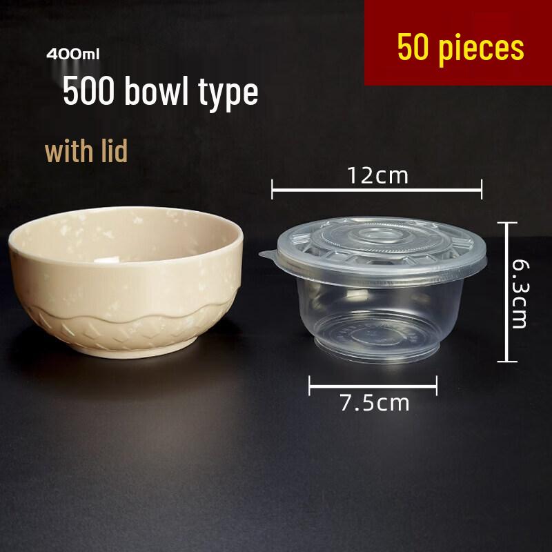 Qiwei Disposable Round Plastic Bowl