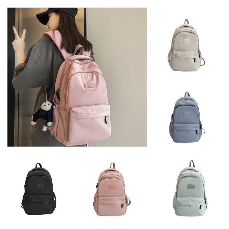 2023 New Korean Style School Backpack For Middle And High School Students Simple And Spacious Ruiying Brand