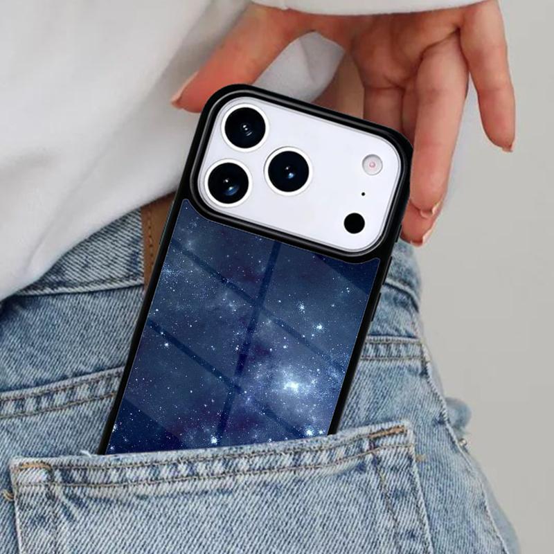 Mysterious Starry Sky Phone Case for iPhone 17ProMax 12 13 14 15 16e 17 Pro Max Plus Air Cover