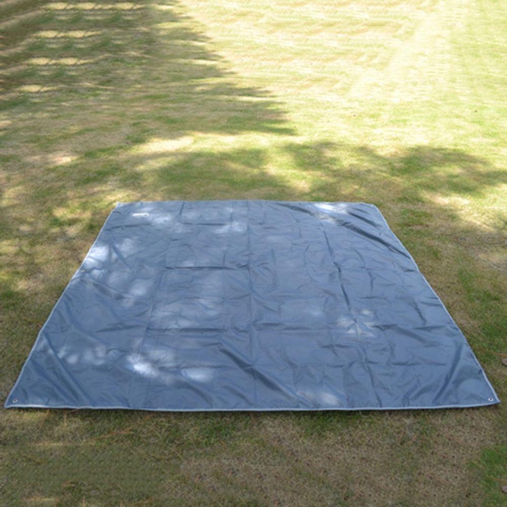 Oxford Cloth Picnic Mat Waterproof Camping Ground Mat Compact Tent Floor Tarp  For Travel