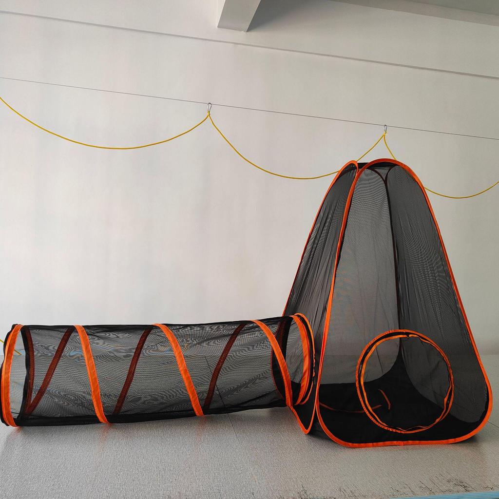 Outdoor Portable Pet Play Tent and Tunnel Set