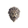 Pure Brass Lion Wealth Cloth Buckle Lion Head DIY Leather Decoration Buckle Bag Metal Buckle Accessories Wholesale