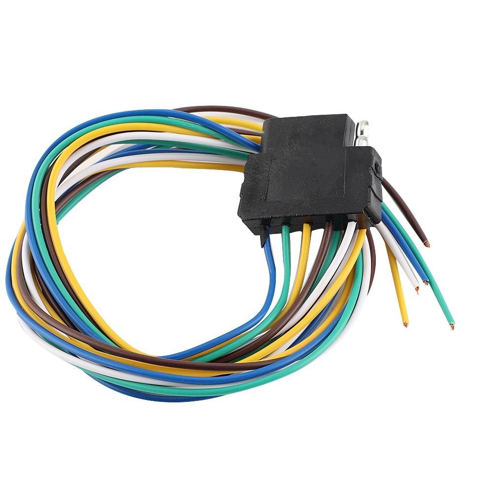 

12В 5-контактный удлинительный кабель для прицепа, адаптер электрической розетки, штекерный разъем