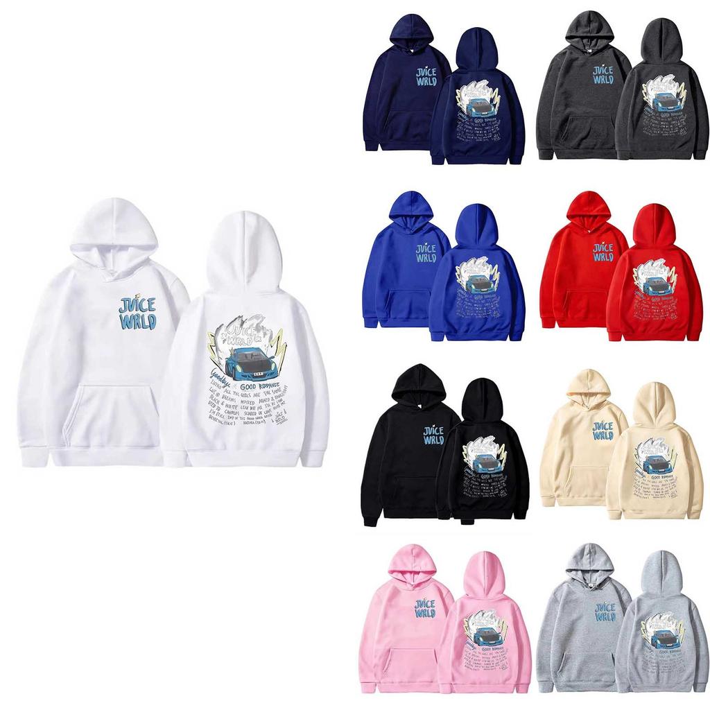 Women's O-neck Long Sleeve Printed Top Color Hoodie