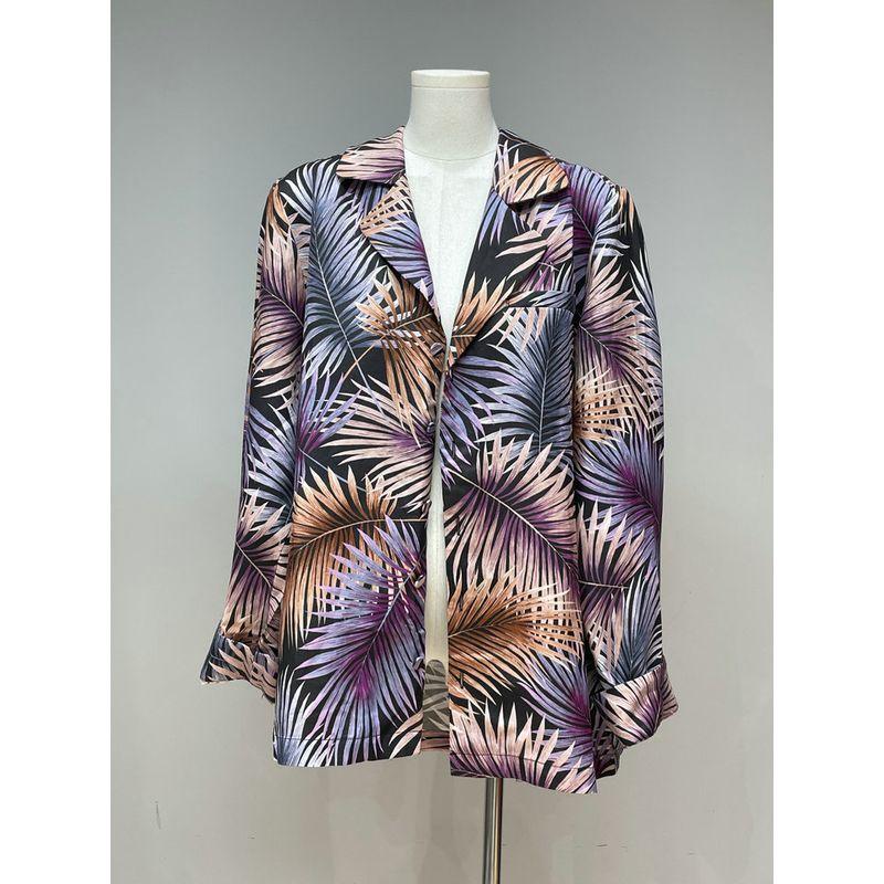 

Fall 2024 New Arrival Shenzhen Niche Design Western Style Floral Fancy Suit Casual Outwear Paragraph IV XXL