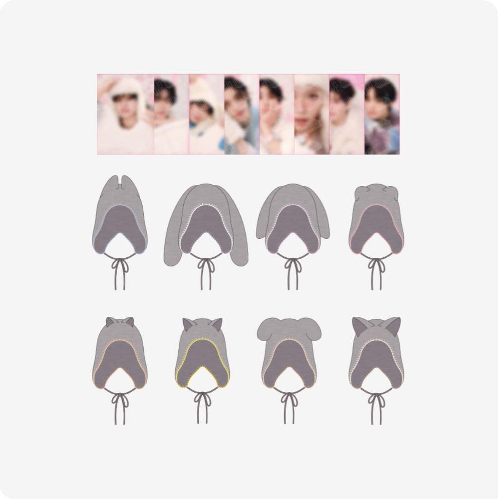 [USED] Stray Kids Pen Meeting 5'clock Beanie