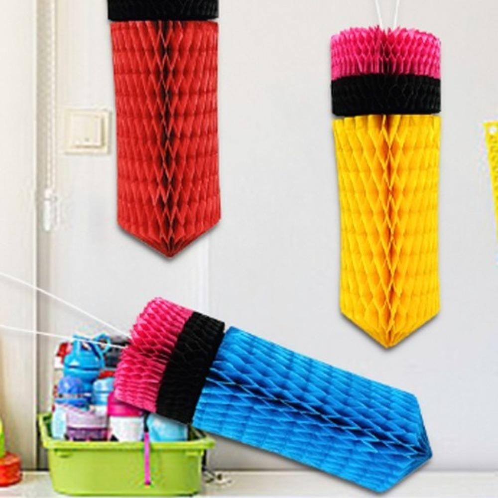 Paper Back To School Pencil Pendant Colorful Paper Pencil Ornaments Crayon Decor  School Event