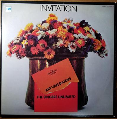 LP Schallplatte ART VAN DAMME & THE SINGERS UNLIMIT - Invitation ULS1742P MPS RECORDS 1974 Japan Jazz Gebraucht