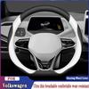 D Type Car Steering Wheel Cover for Volkswagen VW Passat Polo Bora Tiguan TAYRON THARU Sagitar Lavida ID3 2016 - 2026 2026 2026
