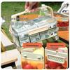 Stackable Drainable Food Storage Container