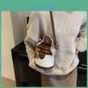 Fashionable Bucket Bag For Women 2023 New Autumn Winter High-end Weave Single Shoulder Crossbody Bag