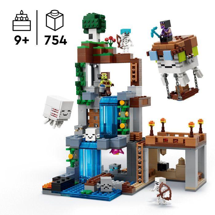 LEGO Minecraft 21597 La Station de Ghast - Jouet de Construction dès 9 ans - Figurines