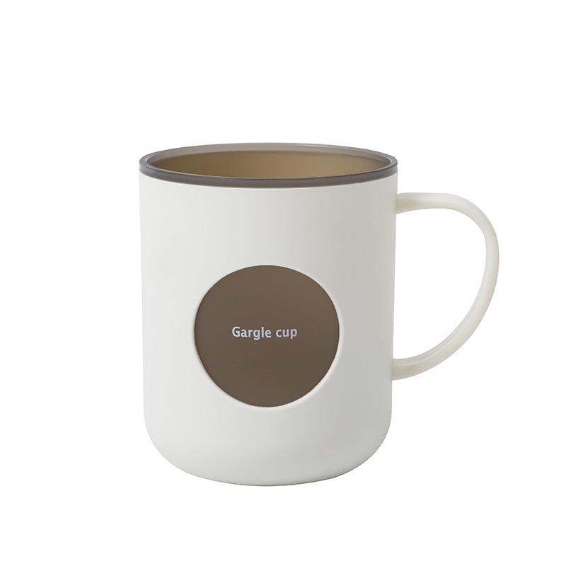 Nordic Plastic Household Toothbrush Cup Storage Holder Couple Portable Travel Mouthwash Cups Water Mug Bathroom Accessories