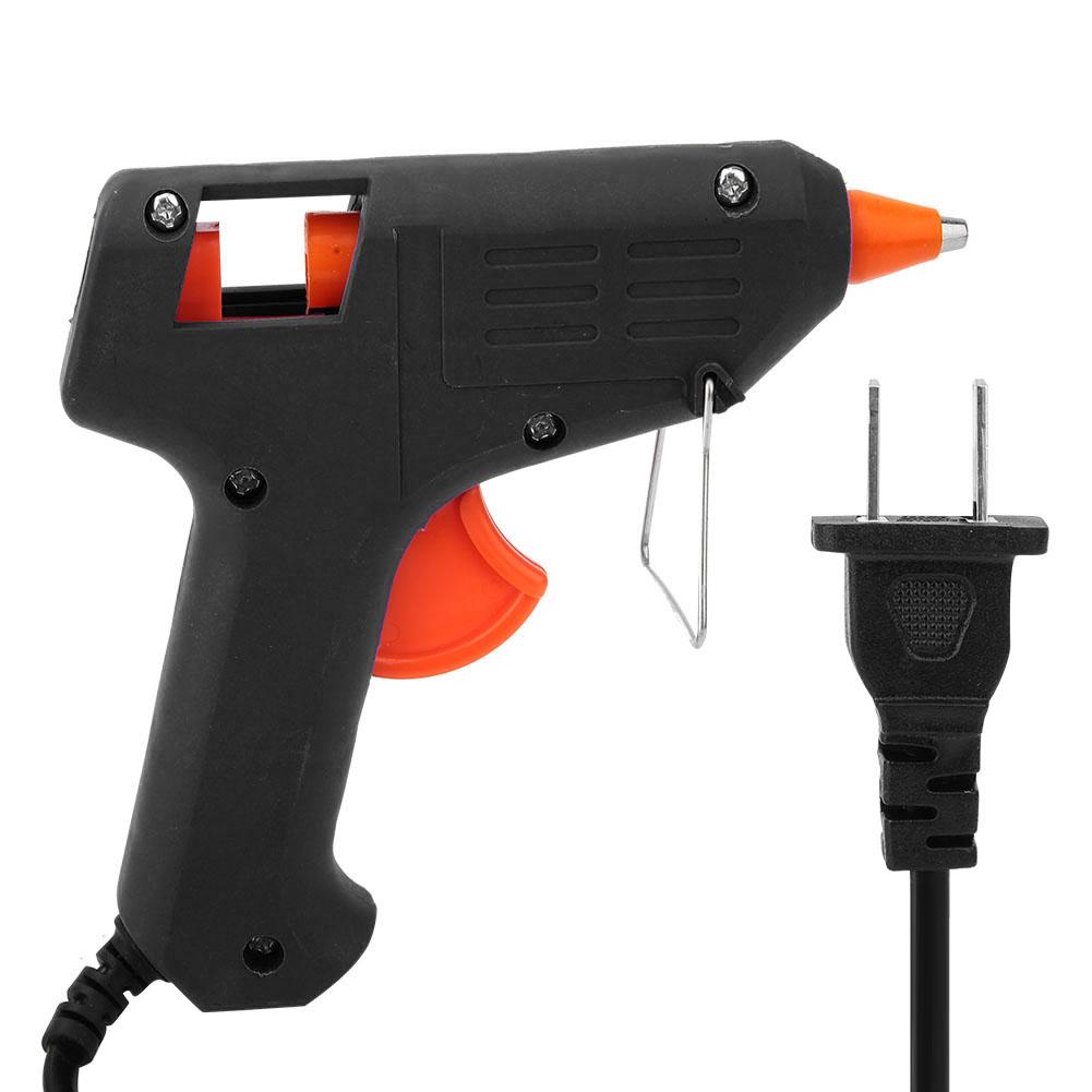 20W Hot Melt Glue with Manual Electric Hot Melt Glue (Black )