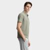 Fila F.C. Classic Minimalist Basic Casual Light Business Versatile Comfortable Knitted Short Sleeve Polo Shirt Men Tops Green Khaki F11M621103FLK
