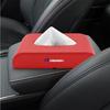 New 3D Leather Tissue Box Drawer Desktop Kitchen Napkin Storage Boxes For Volvo Rdesign T6 AWD C30 S40 S60 S70 S80 V40 V50 V70