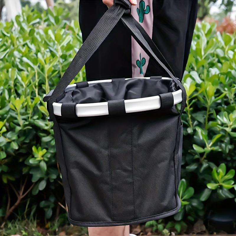 Outdoor Leisure Bicycle Basket Dog Strap Lightweight Detachable Handle Bag