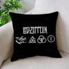 Classic Band L-Led Z-Zeppelin Pillow Cover For Bedroom Room And Living Room Sofa Decorative Cushion Cover