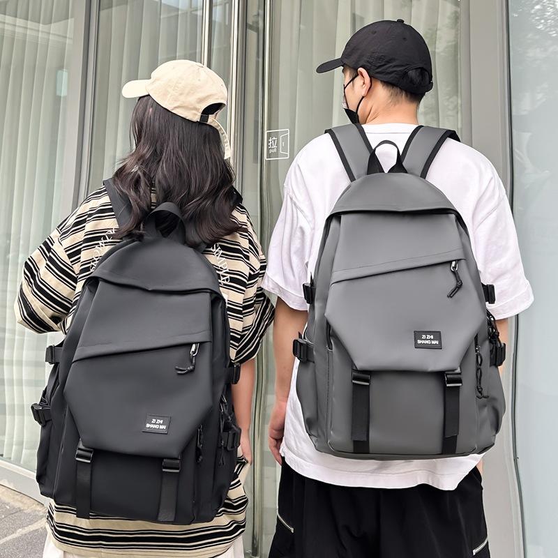 Schoolbag Men's Casual Large Capacity Backpack Travel Bag Women's Bag Lightweight Computer Bag Backpack Junior High School Student School Bag