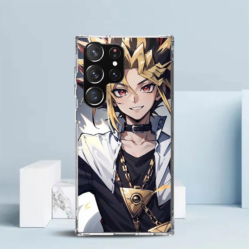 Yu-Gi-Oh! Anime Soft Cover for Samsung Galaxy S25 Edge S26 S24 S23 Ultra Phone Case S22 S21 Plus S20 FE Print Pattern Shell Gala