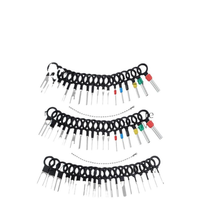 

36Pcs Car Plug Terminal Removal Tool Electrical Wire Crimp Connector Stainless Steel Pin Extractor Picker Extractor Set