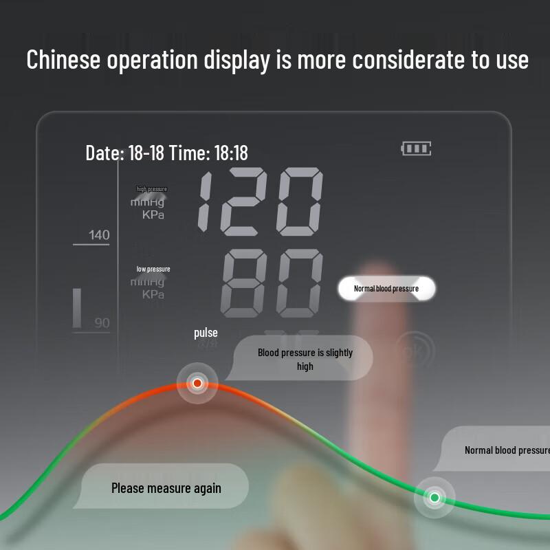 LOZSinocare Arm Blood Pressure Monitor
