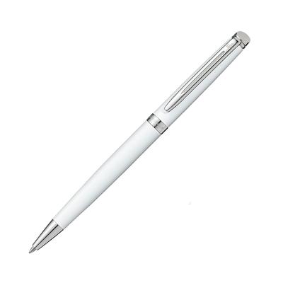 Waterman Waterman Offizieller Metropolitan Kugelschreiber, Luxusmarke, Geschenk, Essential White CT S0920960, auf Ölbasis