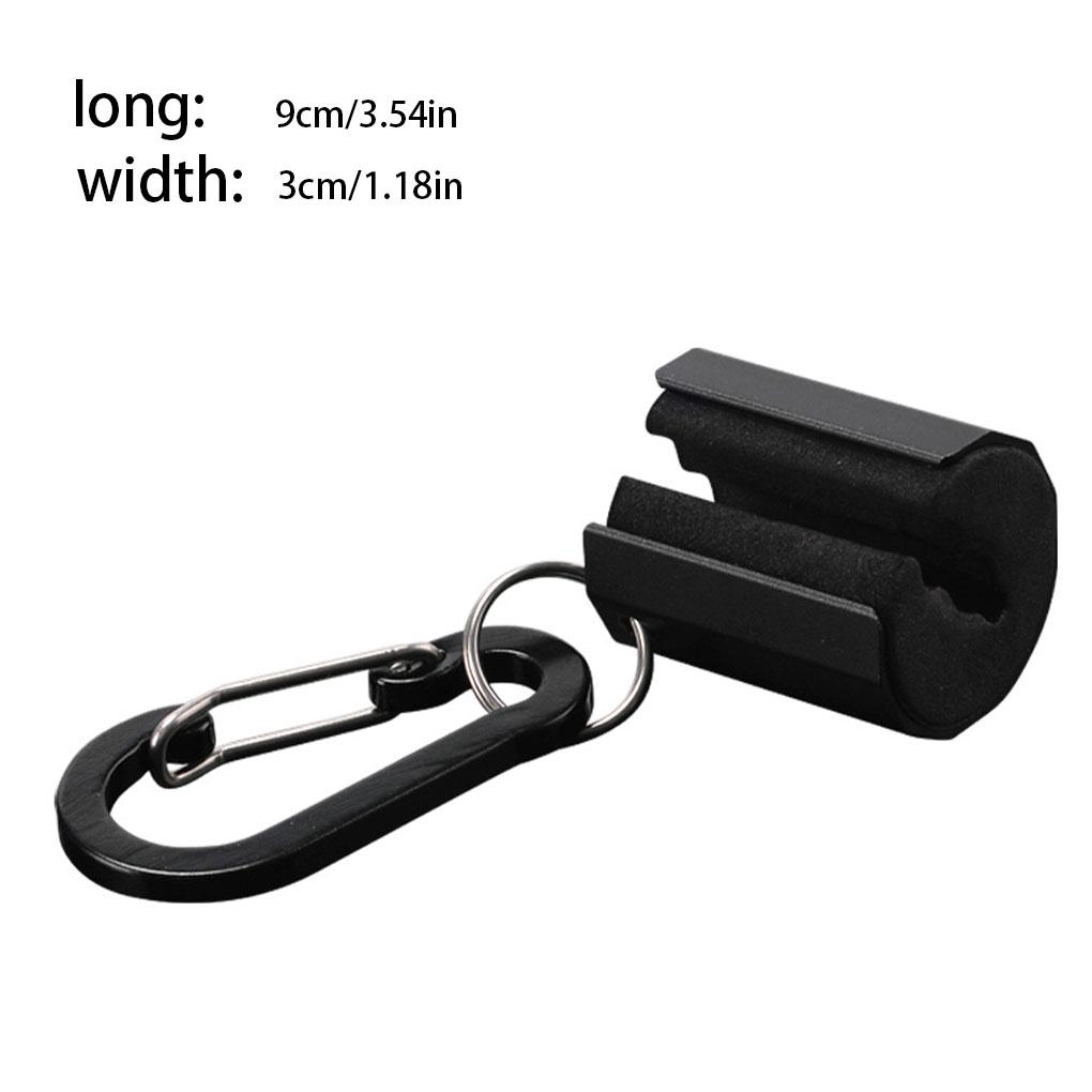 Fishing Rod Clamp Lightweight Hanging Holder Rods Clip Hanger Strong Organizer Pole Clamps Gear Assistant Tying