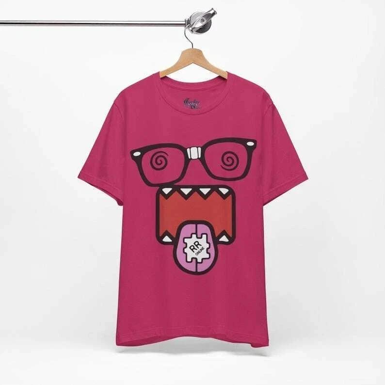 2000 s Vintage Car Dizzy Domo Kun Tshirt - Unisex Emo Scene y2k Fashion Tee XXXXL