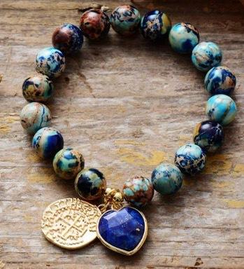 Simple Light Luxury 10Mm Natural Stone Amethyst Elastic Handmade Beaded Bracelet Versatile Couple Jewelry